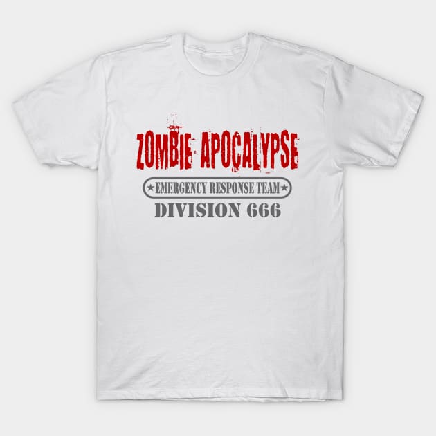 Zombie -DIVISION 666 T-Shirt by DavesTees